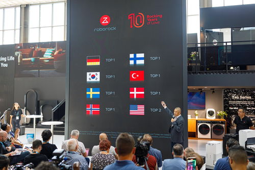 石头科技四款新品亮相德国ifa展,技术突破有望占领全球市场更多份额