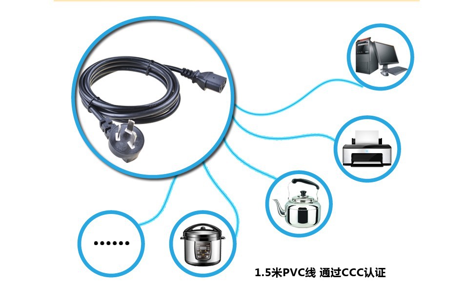 厂家直销高品质0.75平方电源线 白色与黑色选择，满足多样化需求